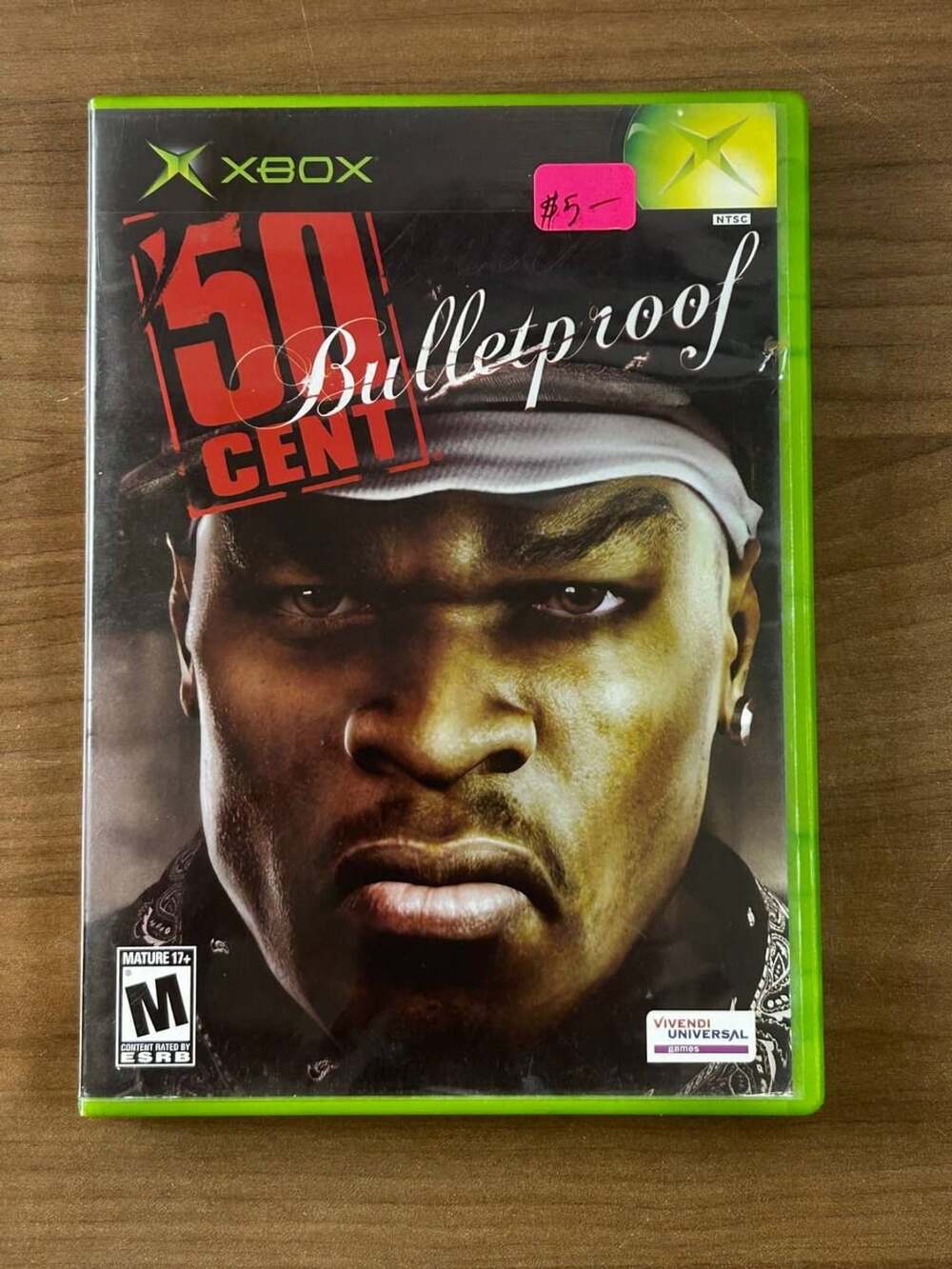 50 Cent Bulletproof Xbox 2005 Complete w/ Manual Vivendi Universal